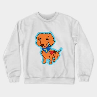 I Love MI Dog - Michigan Love Puppy Crewneck Sweatshirt